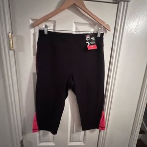 Fula nwt skimmer workout cropped pant